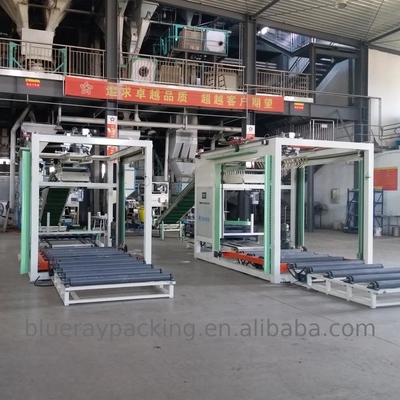 12.7KW Wood Pellet Bagging And Palletizer Machine 220V 380V