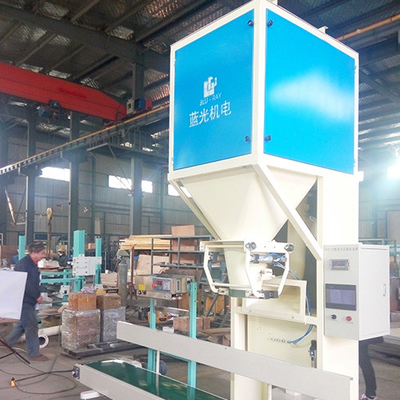 Double Hopper Calcite Powder Semi Automatic Bagging Machine 5kg 50kg