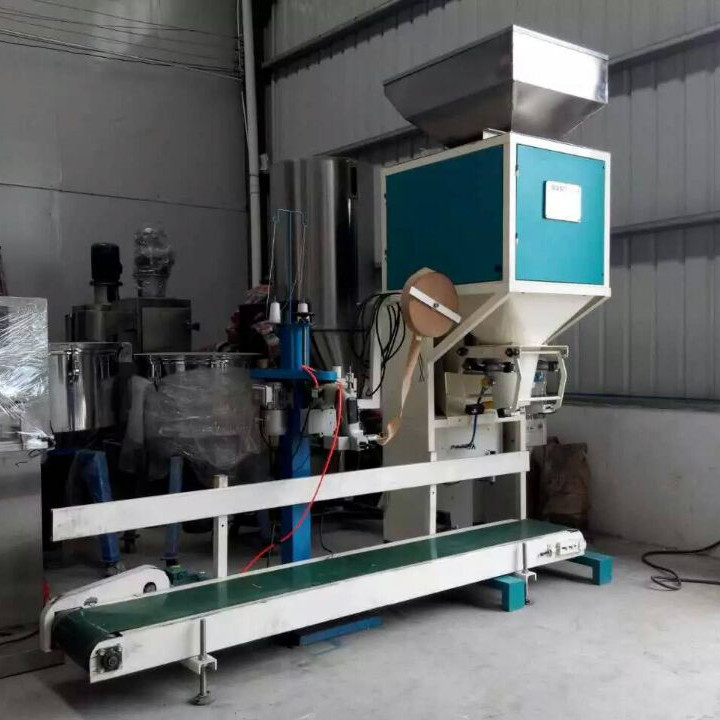 Animal Feed Wheat Bran Packing Packer Full Automatic Power Screw Feeding Machine