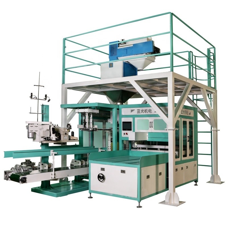 Animal Feed Weighing Automatic Bagging Machine For Beans