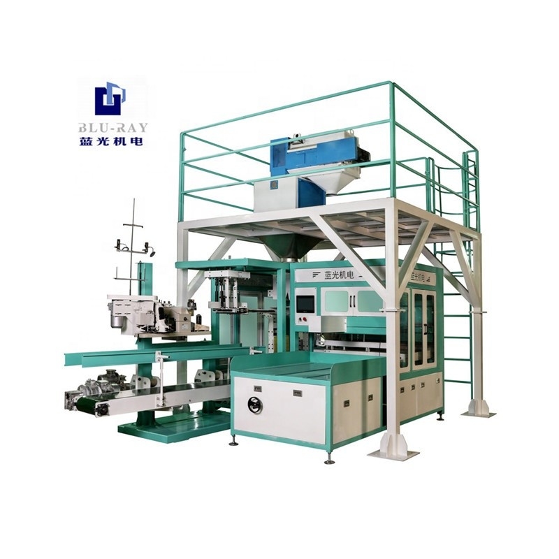 BLU-RAY 600bags/H Granule Automatic Bagger Machine 20-50kg