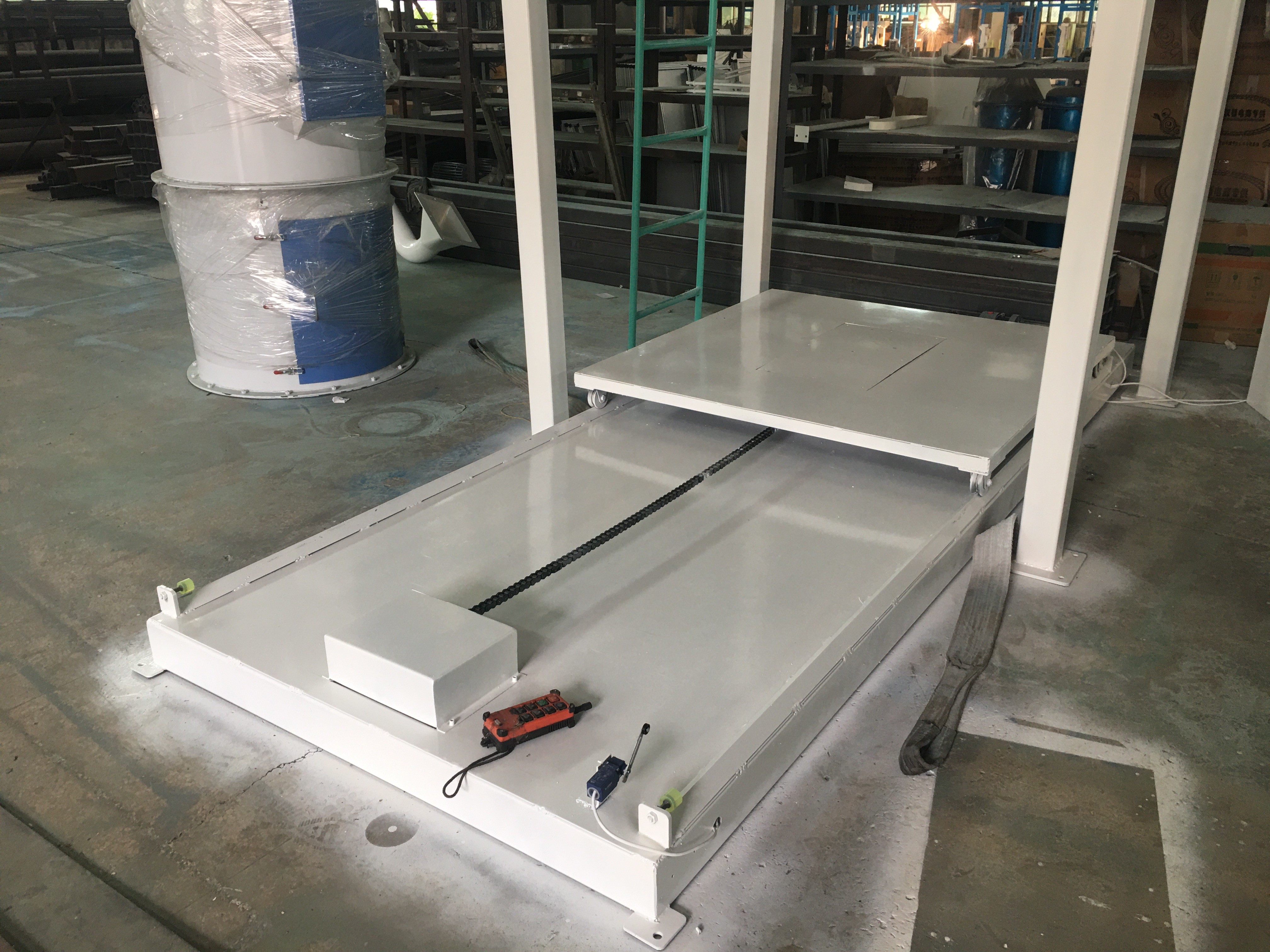 Granule Weighing Jumbo Bag Packing Machine For 1000kg 2000kg Bulk Bag