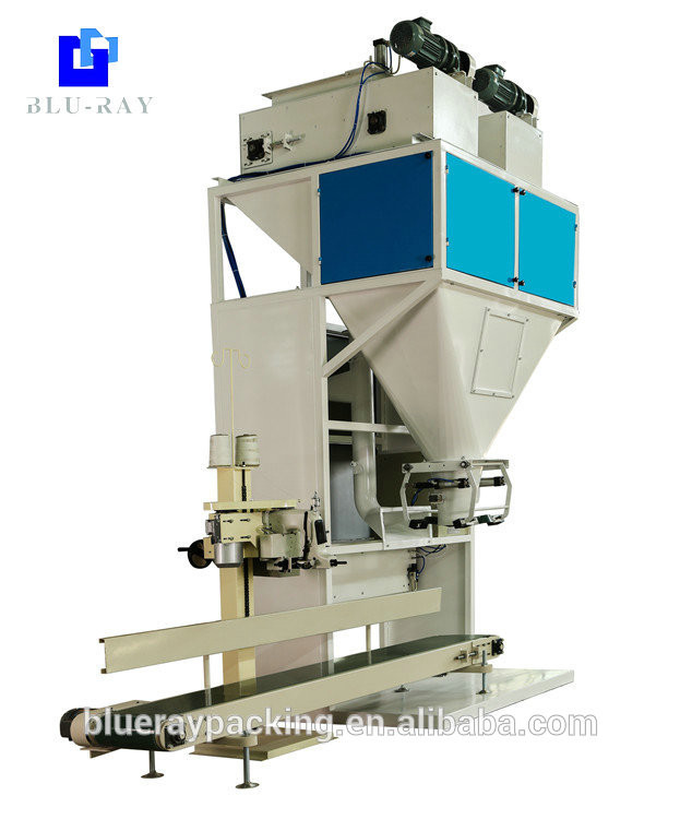 Fast packing speed 500-600 bags/hour 25kg bags granular prill urea vertical packing machine