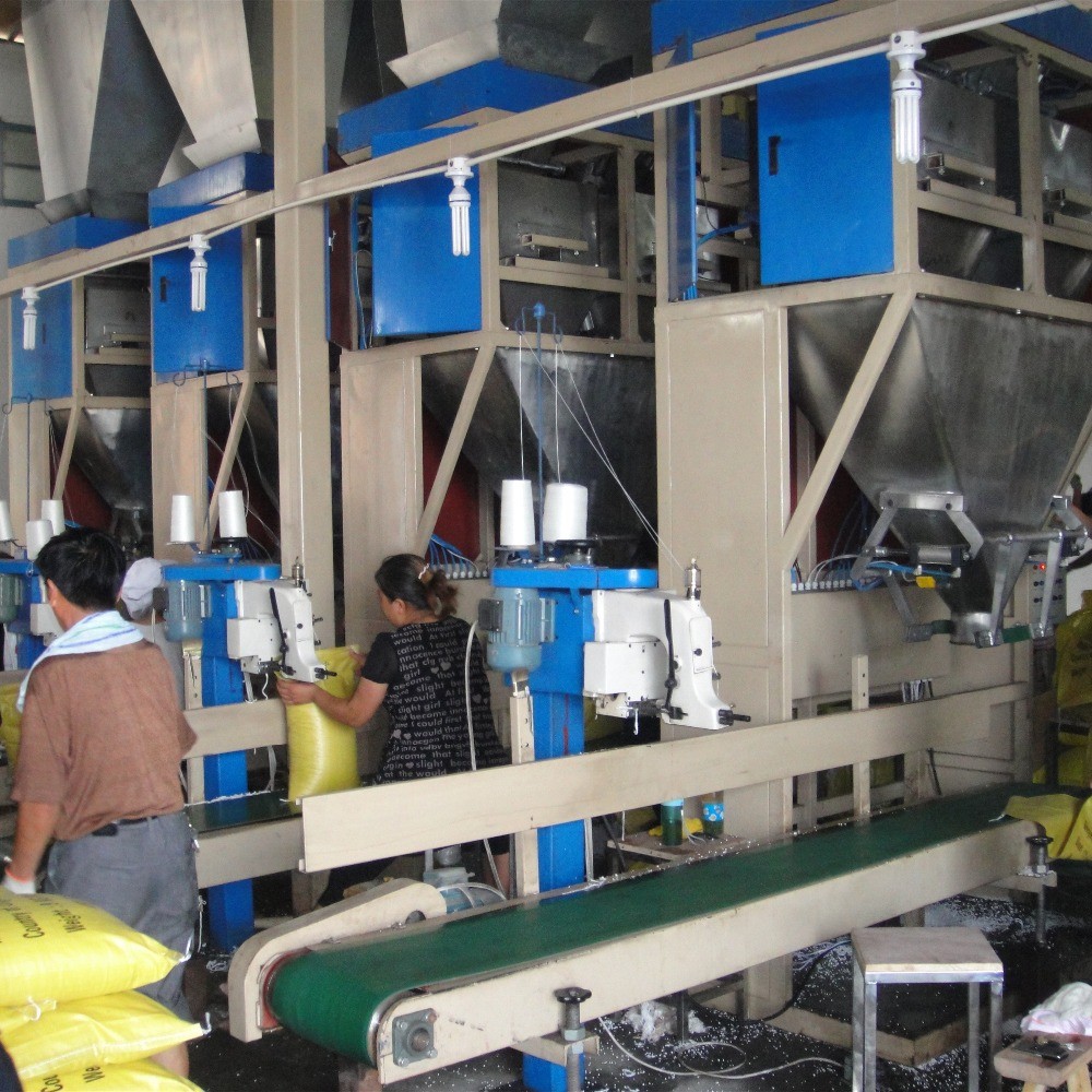 Full Automatic 600 Bag Hourly Compost Fertilizer Packing Machine